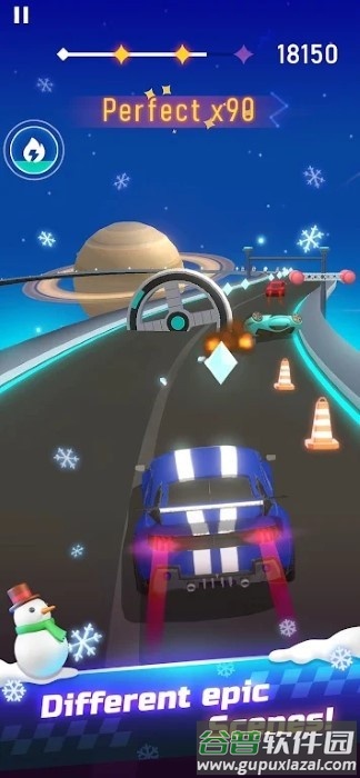 音乐节奏赛车游戏(beatracer)截图2
