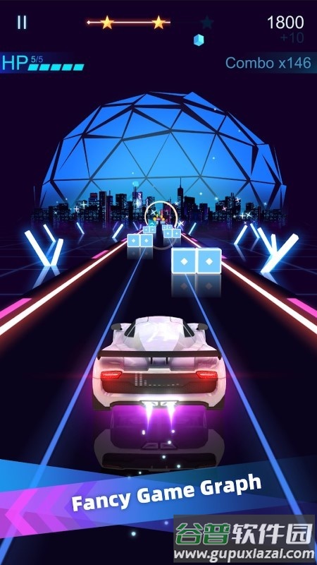 音乐gt赛车游戏截图3