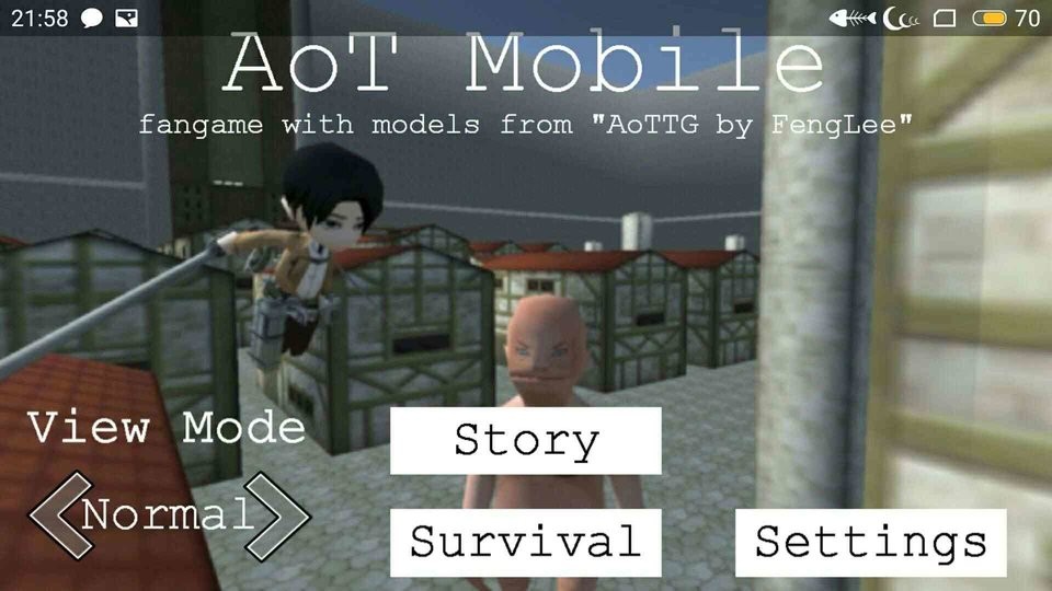 巨人的猎手最新版(AoTTg Mobile)截图1