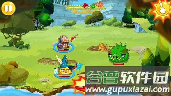愤怒的小鸟英雄传截图1