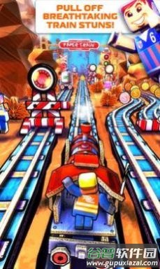 火车头跑酷游戏(纸火车：冲刺)截图4