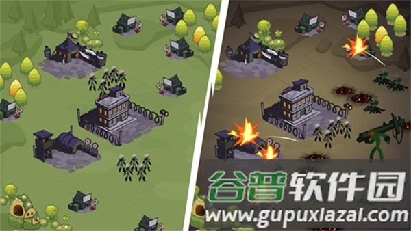 火柴人世界Z僵尸战争TD手机版截图2