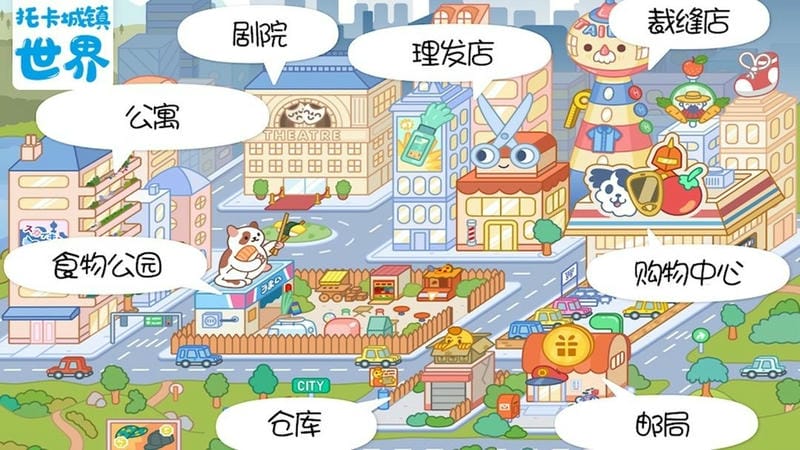 托卡城镇世界官方版