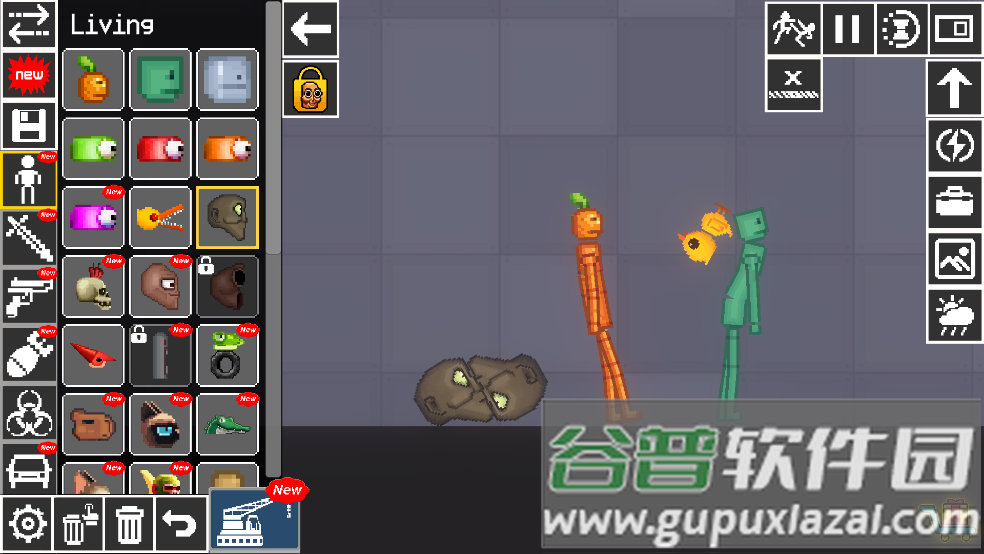 机器人沙盒游乐场游戏截图4