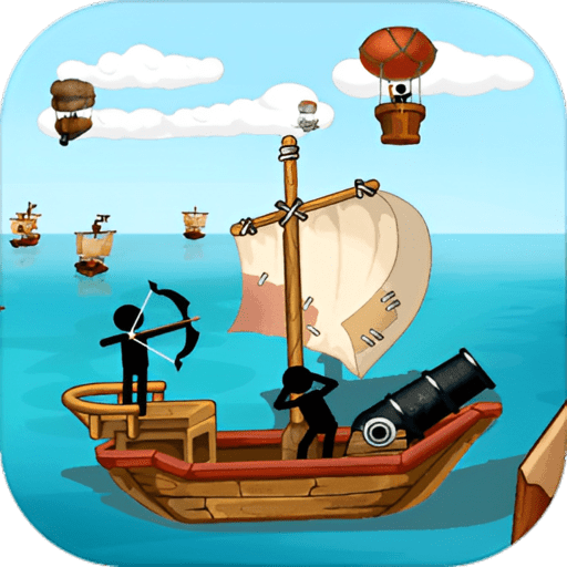 火柴人海上战争最新破解版v1.0