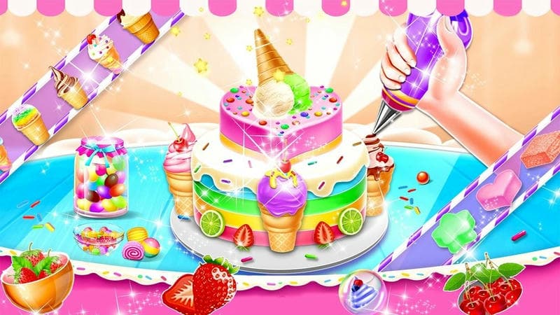 小仙女爱做蛋糕小游戏截图2
