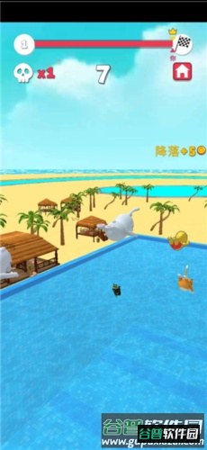 水上乐园滑行大作战正版截图2