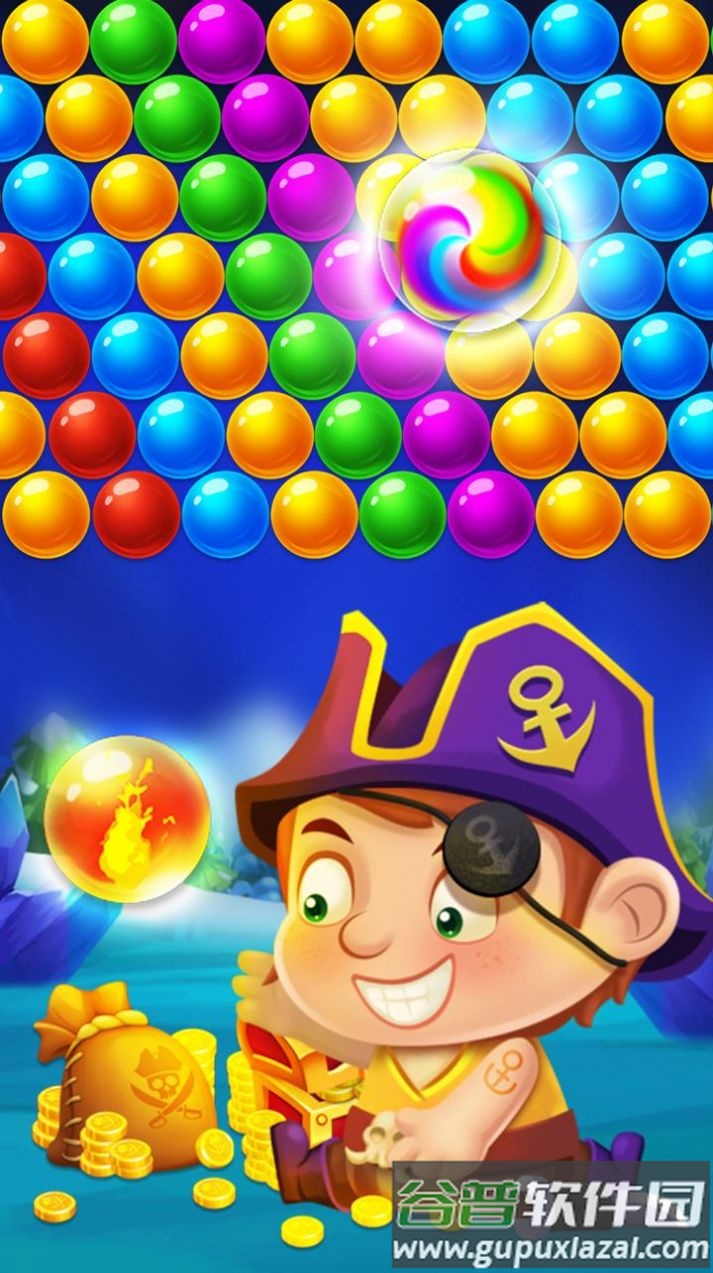 泡泡射击魔术(Pac bubble pop adventures)截图1