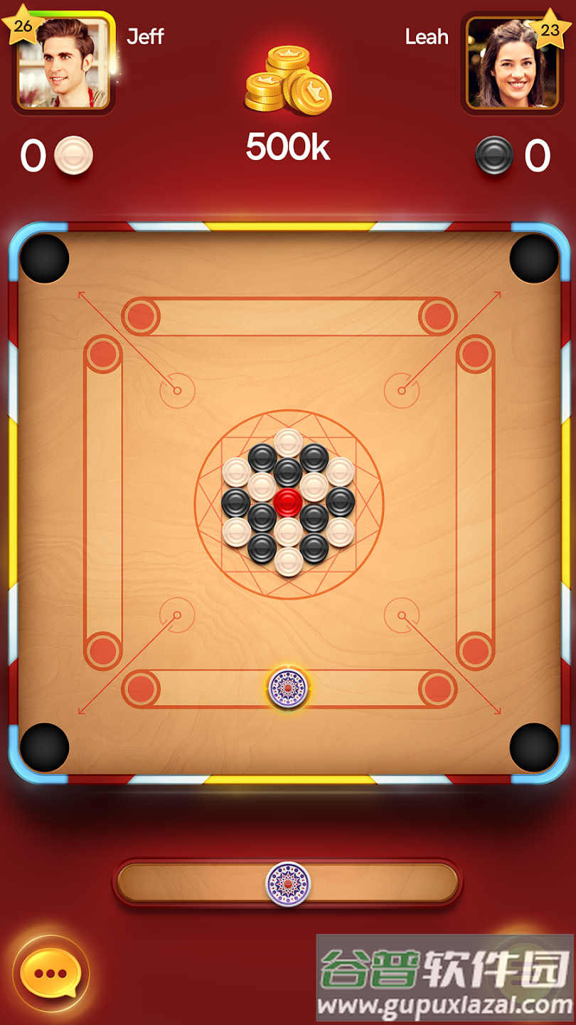 卡罗姆台球游戏(Carrom Disc Pool)截图1