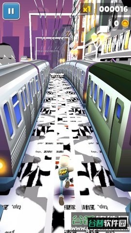 地铁黑子跑酷游戏截图3