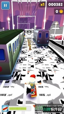 地铁黑子跑酷游戏截图4