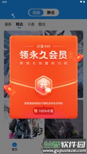 企鹅壁纸手机版截图1