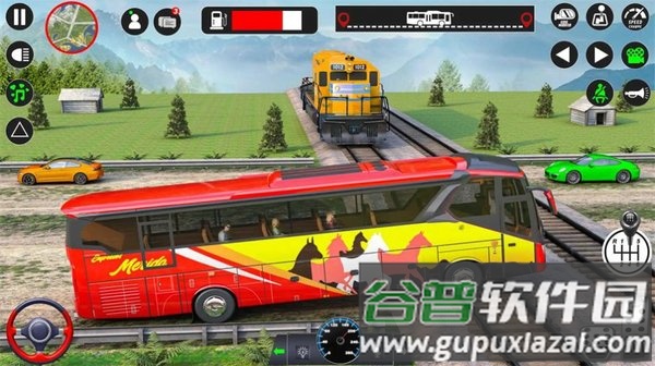 Euro City Bus Tourist Driver游戏截图1