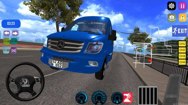 五菱宏光模拟器游戏(minibus simulation 2021)截图1