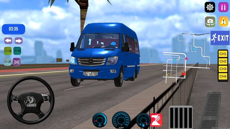 五菱宏光模拟器游戏(minibus simulation 2021)截图3