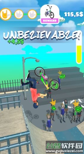 BMX特技大师3D游戏(BMX tricks master 3d)截图3