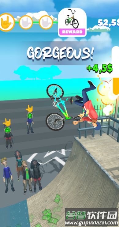 BMX特技大师3D游戏(BMX tricks master 3d)截图4