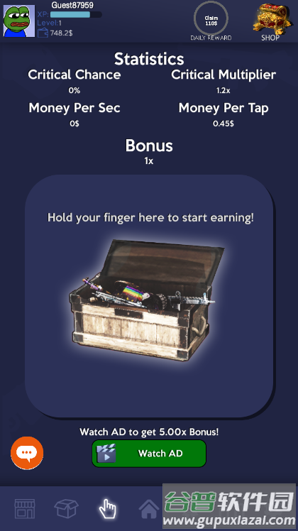 Rust Clicker:Skins Simulator开箱模拟器