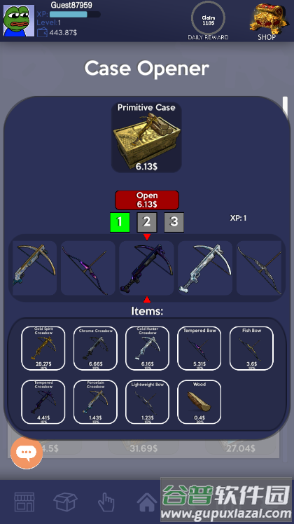 Rust Clicker:Skins Simulator开箱模拟器截图2