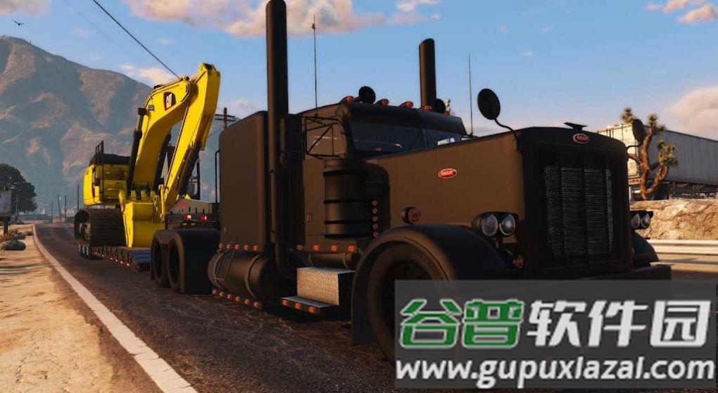 欧洲卡车模拟器美国长车头游戏