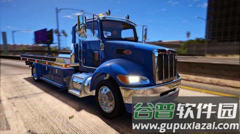 欧洲卡车模拟器美国长车头游戏截图2