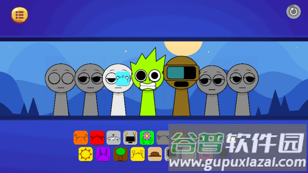 节奏合作Sprunki-冷酷打击截图1