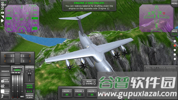 涡轮螺旋桨飞行模拟器中文版下载(Turboprop Flight Simulator)截图2
