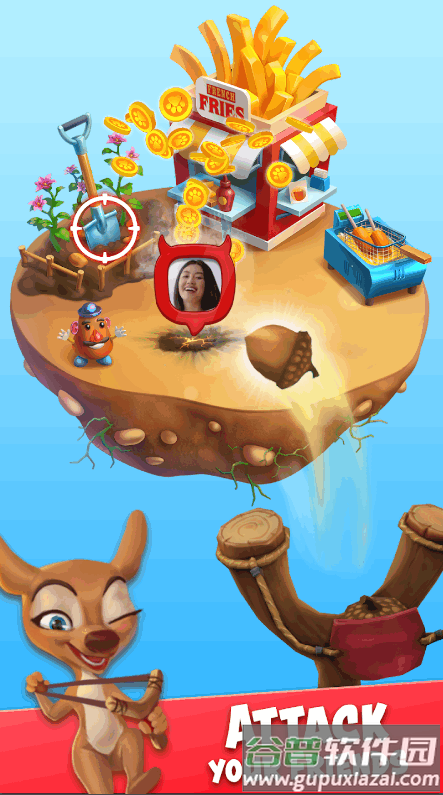 动物冒险攒金币游戏(Animals＆Coins)截图1