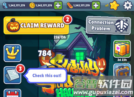 地铁跑酷闹鬼街区万圣节版(Subway Surf)