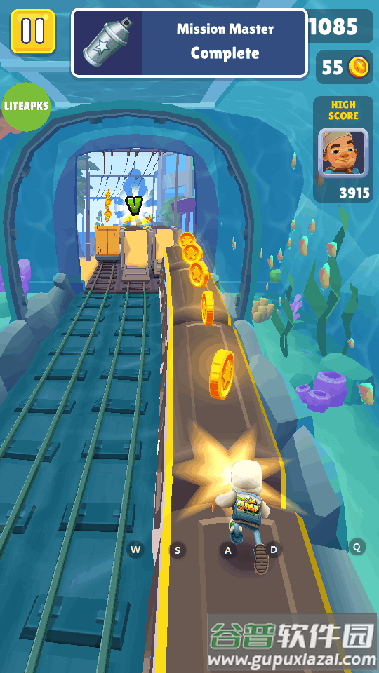 地铁跑酷无限制购买道具版截图4