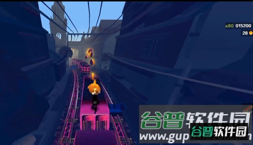 地铁跑酷乱码之城叶Q原创(Subway Surf)截图3