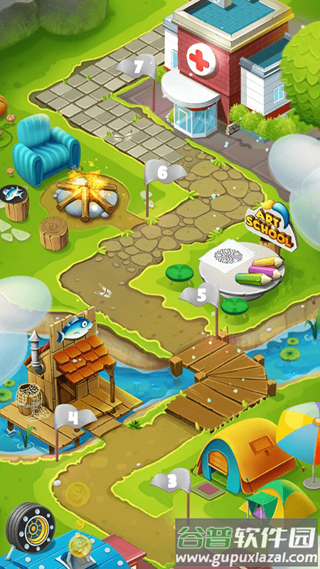 露营大作战游戏截图3