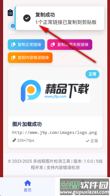 图片链接检测状态 图片链接检测状态