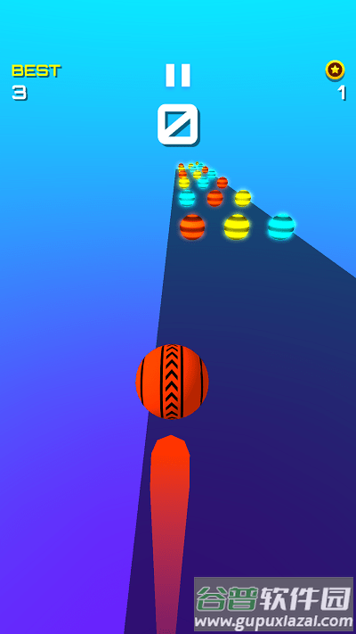 霓虹色球道跑最新版截图1