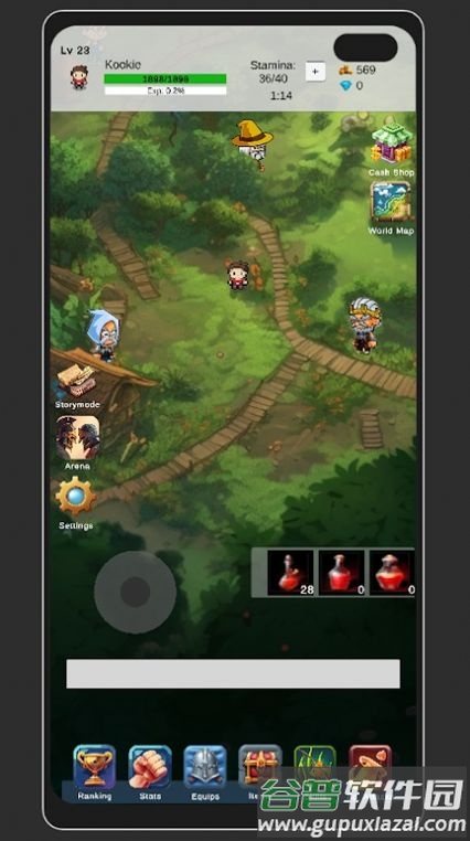 异世界森林传说勇者冒险Otherworld Adventures RPG截图3