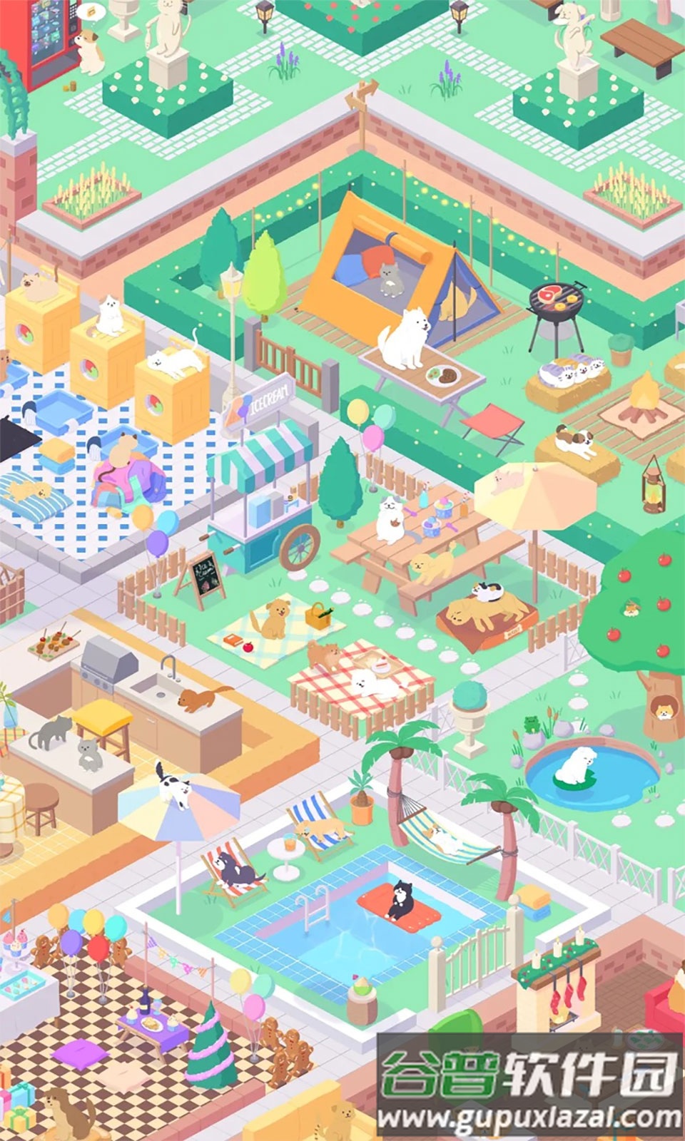 猫猫狗狗冰淇淋Sundae Picnic截图2