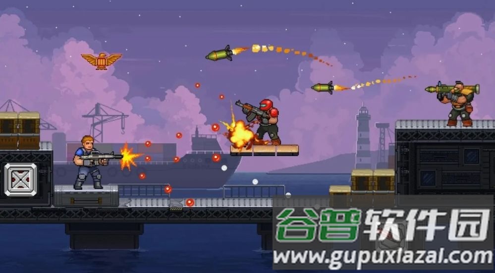 魂斗罗金属射击游戏截图2