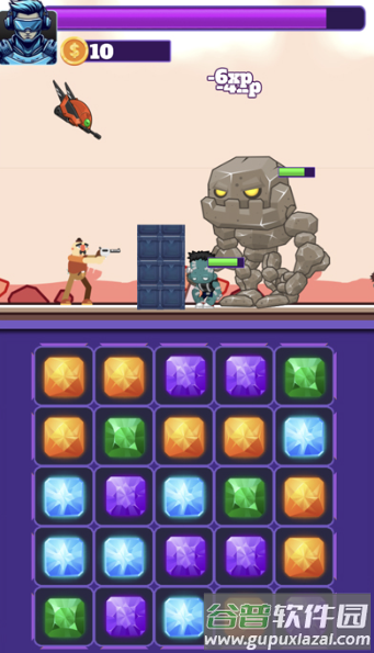 消除防守战争Match 3 Defense截图2