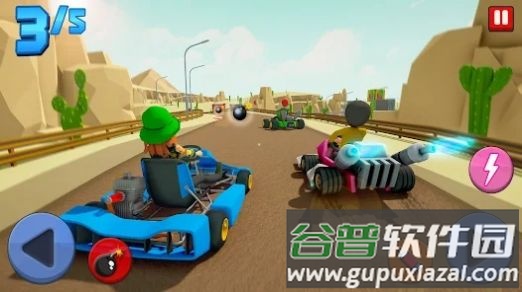 沙丘越野车Kart Racing Toon Racers截图2