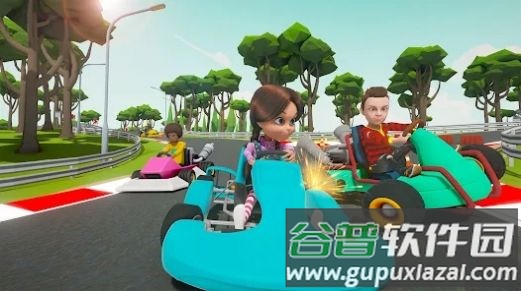 沙丘越野车Kart Racing Toon Racers截图3