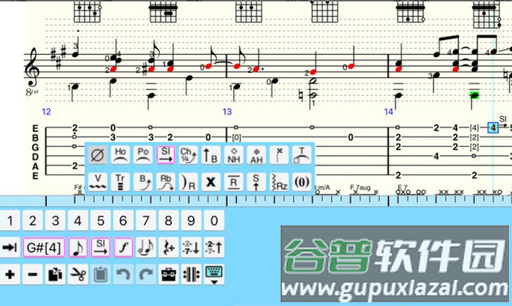 TEFpad六线谱编辑器手机版 TEFpad六线谱编辑器手机版