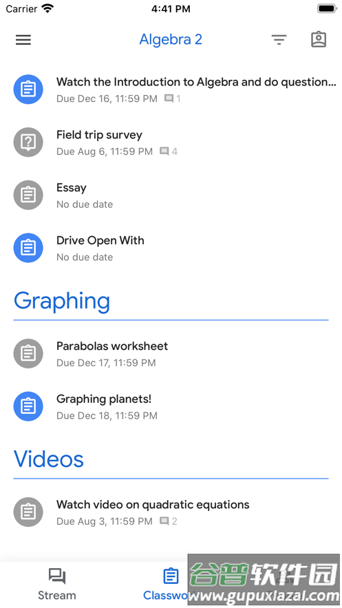 google classroom app(课堂)截图2