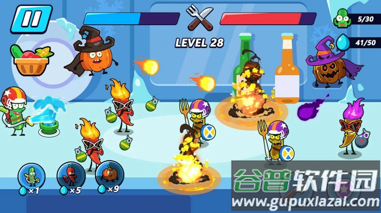 蔬菜决斗游戏(Vegetable Duel)截图2