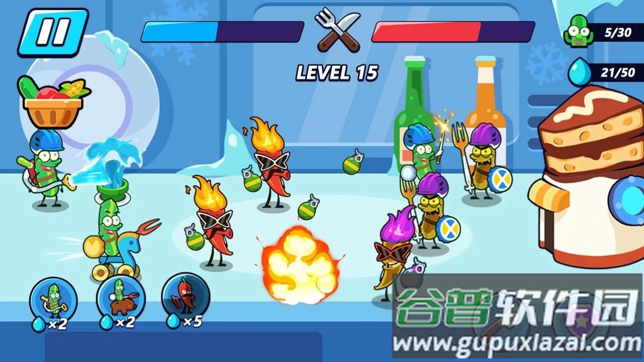 蔬菜决斗游戏(Vegetable Duel)截图3
