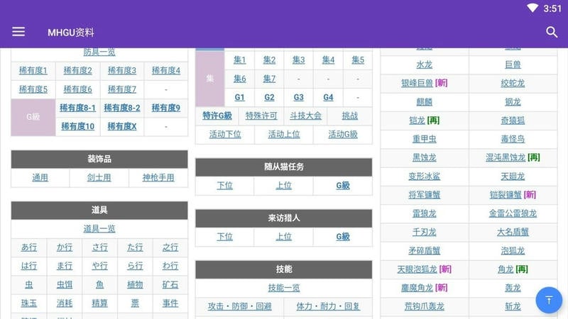 mhgu资料库最新版截图1