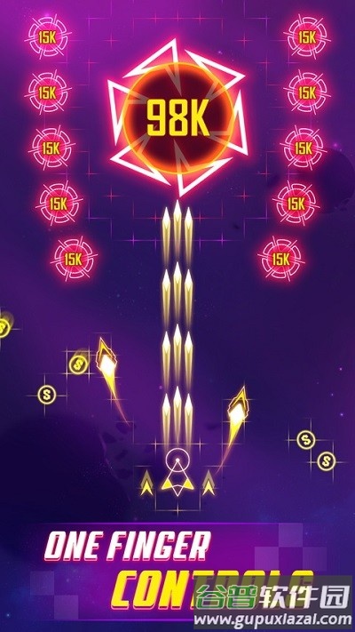 雷电战机飞行风暴游戏截图1