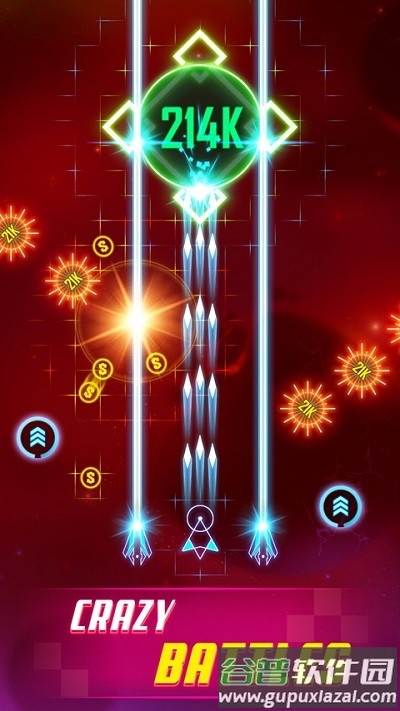 雷电战机飞行风暴游戏截图2