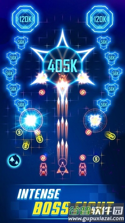 雷电战机飞行风暴游戏截图3