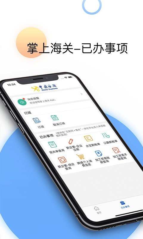 掌上海关app官方版截图3