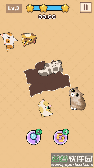 猫猫拼图游戏截图3